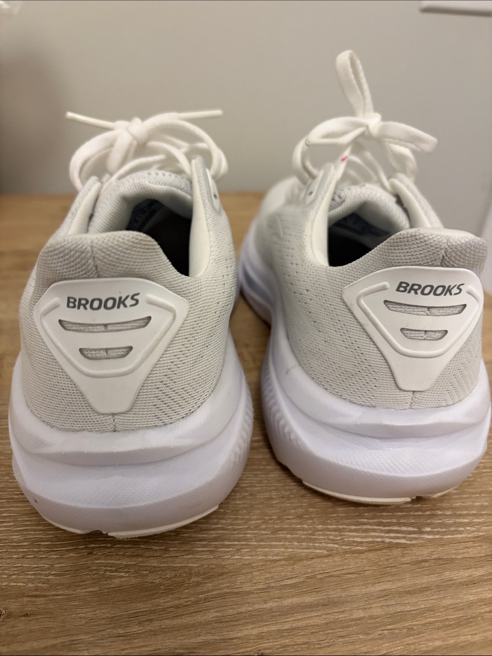 Brooks Neutral White Women's Athletic Sneakers - Lightweight Comfort - Picture 3 of 7